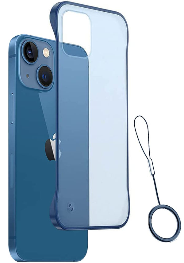 Frameless Ultra Slim Flexible Polycarbonate Back Case Cover for iPhone 13 Mini