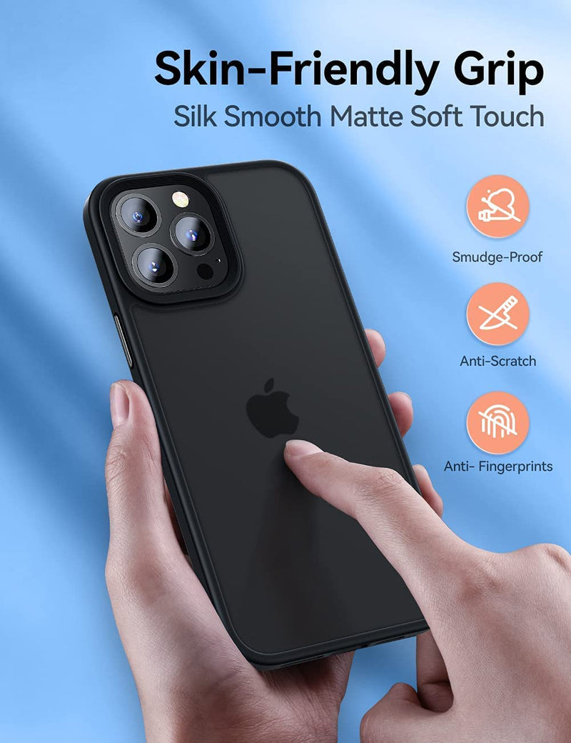 Back Case Cover for iPhone 13 Pro (Matte Translucent