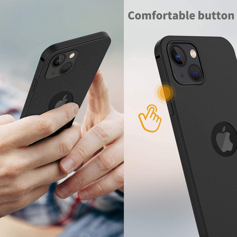Back Case Cover for iPhone 13 (TPU|Black)