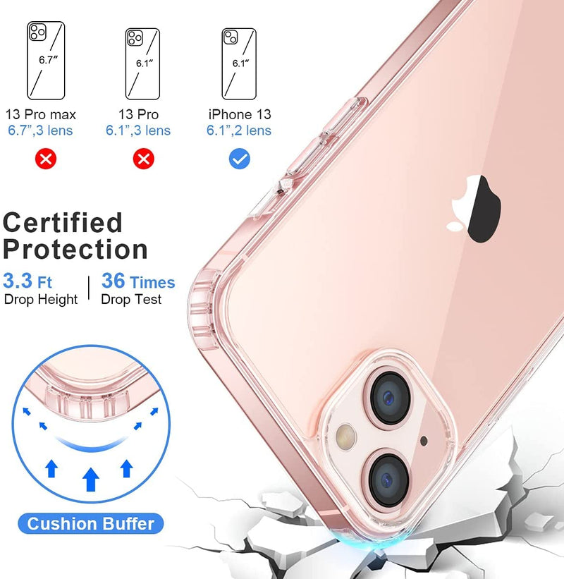 iPhone 13 Back Case Ultra Hybrid Camera and Drop Protection