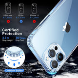 Hybrid Camera and Drop Protection Back Cover Case for iPhone 13 Pro