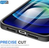 Amozo Ultra Hybrid Camera Protection Back Case Cover for iPhone 12/12 Pro